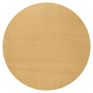 Trivor Haze Solid Low-Pile Area Rug Mustard