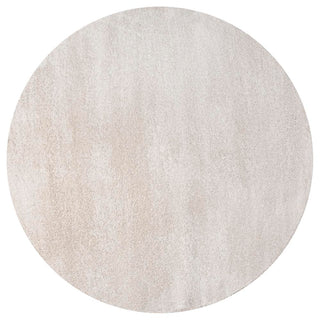 Trivor Haze Solid Low-Pile Area Rug Ivory