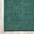 Trivor Haze Solid Low-pile Area Rug Emerald