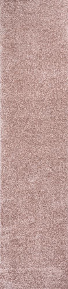 Trivor Haze Solid Low-pile Area Rug Pink