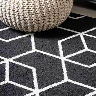 Tingey blocks Modern Geometric Area Rug