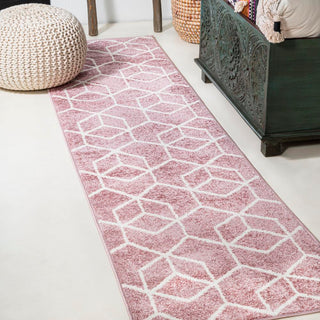 Tingey blocks Modern Geometric Area Rug