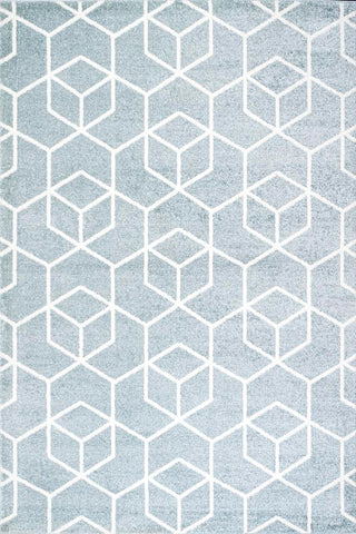 Tingey blocks Modern Geometric Area Rug