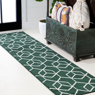 Tingey blocks Modern Geometric Area Rug