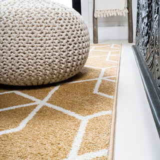 Tingey blocks Modern Geometric Area Rug