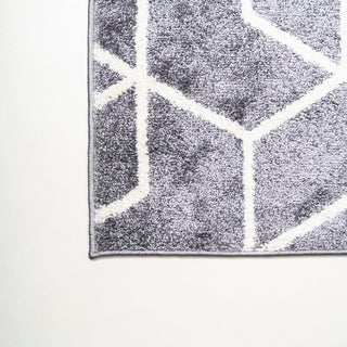 Tingey blocks Modern Geometric Area Rug