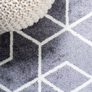 Tingey blocks Modern Geometric Area Rug