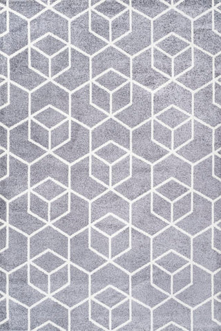 Tingey blocks Modern Geometric Area Rug