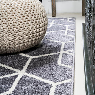 Tingey blocks Modern Geometric Area Rug