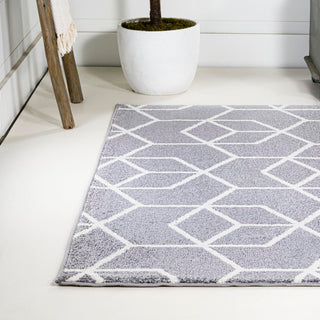 Tingey blocks Modern Geometric Area Rug