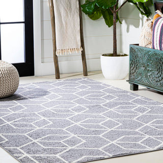 Tingey blocks Modern Geometric Area Rug