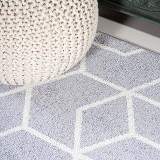 Tingey blocks Modern Geometric Area Rug