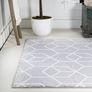 Tingey blocks Modern Geometric Area Rug