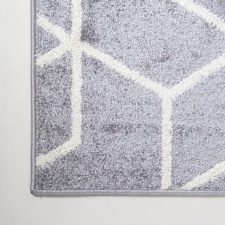 Tingey blocks Modern Geometric Area Rug