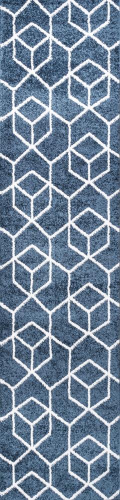 Tingey blocks Modern Geometric Area Rug