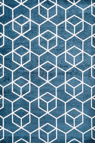 Tingey blocks Modern Geometric Area Rug