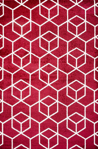 Tingey blocks Modern Geometric Area Rug