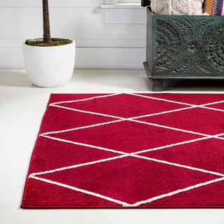 Tingey blocks Modern Geometric Area Rug