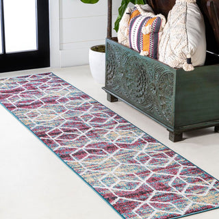 Tingey blocks Modern Geometric Area Rug