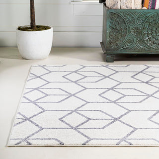 Tingey blocks Modern Geometric Area Rug