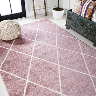 Bounty Minimalist Diamond Trellis Area Rug