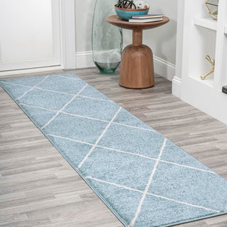 Bounty Minimalist Diamond Trellis Area Rug