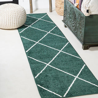 Bounty Minimalist Diamond Trellis Area Rug