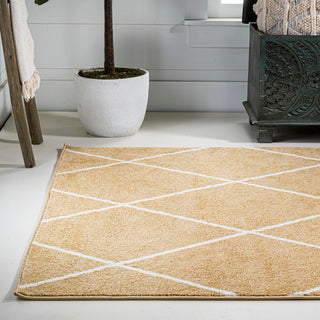 Bounty Minimalist Diamond Trellis Area Rug