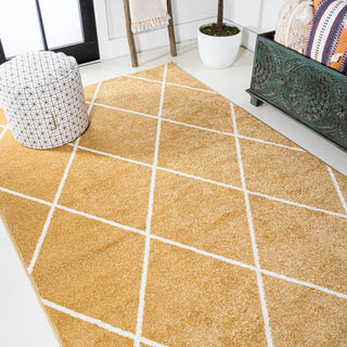 Bounty Minimalist Diamond Trellis Area Rug