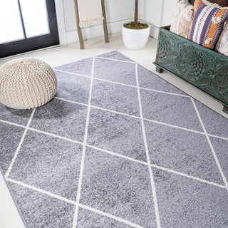 Bounty Minimalist Diamond Trellis Area Rug