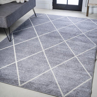 Bounty Minimalist Diamond Trellis Area Rug