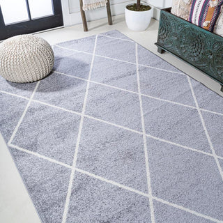 Bounty Minimalist Diamond Trellis Area Rug