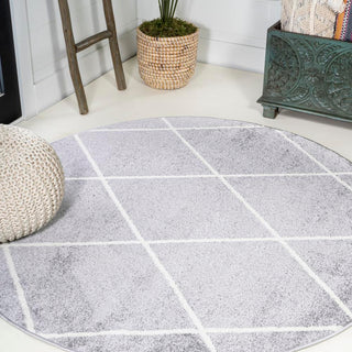 Bounty Minimalist Diamond Trellis Area Rug