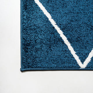 Bounty Minimalist Diamond Trellis Area Rug