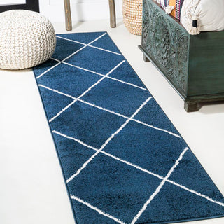 Bounty Minimalist Diamond Trellis Area Rug