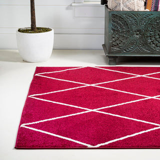 Bounty Minimalist Diamond Trellis Area Rug