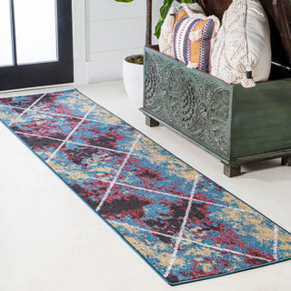 Bounty Minimalist Diamond Trellis Area Rug