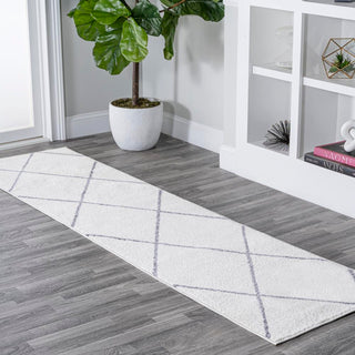 Bounty Minimalist Diamond Trellis Area Rug