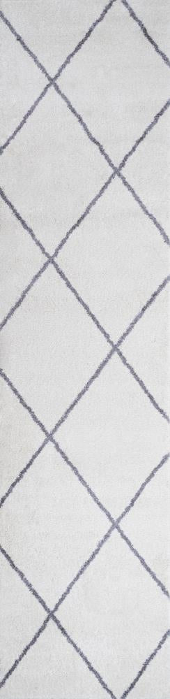 Bounty Minimalist Diamond Trellis Area Rug