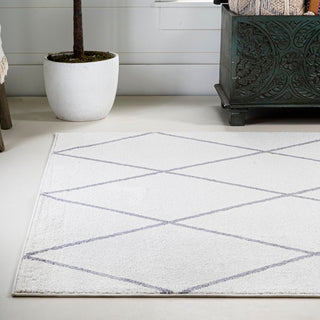 Bounty Minimalist Diamond Trellis Area Rug