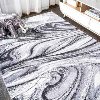 Nauta Viscon Abstract Marble Contemporary Area Rug