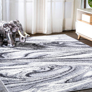 Nauta Viscon Abstract Marble Contemporary Area Rug