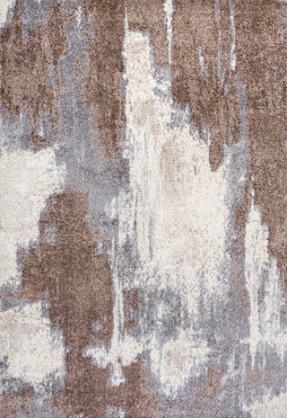 Zowe Contemporary Bohemian Abstract Marble Area Rug