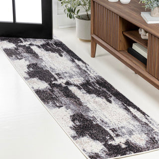 Zowe Contemporary Bohemian Abstract Marble Area Rug