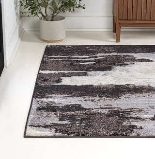 Zowe Contemporary Bohemian Abstract Marble Area Rug