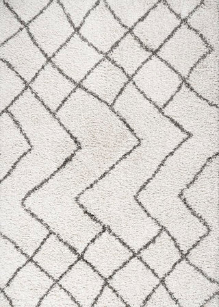 Moura Inca Moroccan Diamond Shag Area Rug