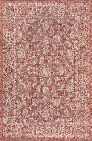 Hart Bohemian Textured Weave Floral Indoor/outdoor Area Rug