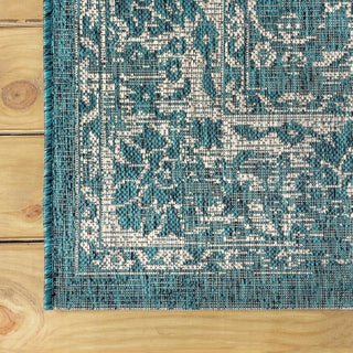 Hart Bohemian Textured Weave Floral Indoor/outdoor Area Rug