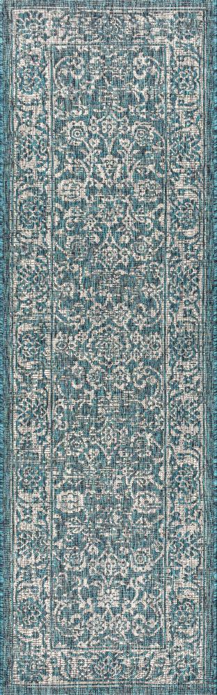 Hart Bohemian Textured Weave Floral Indoor/outdoor Area Rug