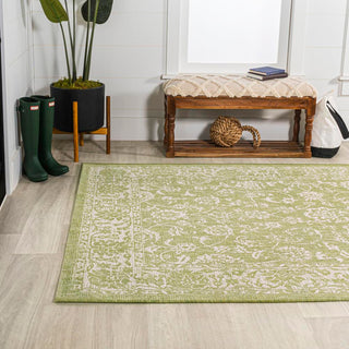 Hart Bohemian Textured Weave Floral Indoor/outdoor Area Rug